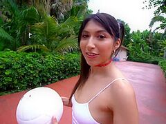 Penelope Woods In Drilled Hard After A Game Of Volleyball