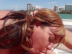 Boat Riding Risa - Risa Chacon