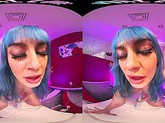 Your large titty girlfriend makes u a intimate clip in VR