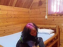 Woman Masturbates And Talks Impure In Her Car And Cabin