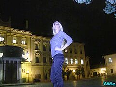 Despairing Blondie Shows Her Melons A With Jessy Jones