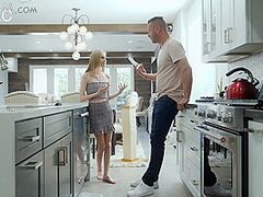 Excited Stepsis Leaves Sextoy In Dishwasher - SpyFam