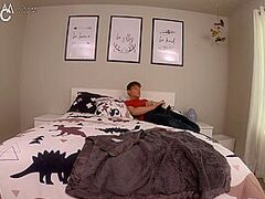 Panty Sniffing Stepbro Busted By Stepsis - SpyFam