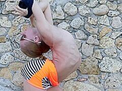 Contortion In Public - Watch4Fetish