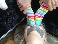 Sock Sniffing Anguish Torture!