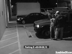 Security Irrumation by Hawt Hottie Caught on CCTV