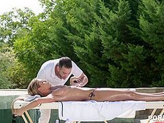 Concupiscent Golden-Haired Bombshell Zlata Fucked Into Ass Hard After A Hawt With Zlata Shine