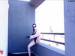 Gymnast Does Supple Positions Outdoor - Watch4Fetish