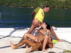 Renata Dark - Concupiscent Bimbo trio Exciting Xxx Scene