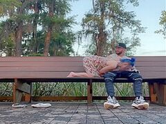 Ashton Is A Doxy Takes Dong At The Park 8 Min