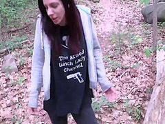 Bianca Baker In Made To Undress Outdoors 10 Min