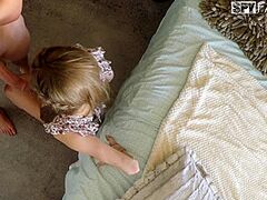 Step-Bro Wishes Sister's Opinion On His Rod Size - SpyFam