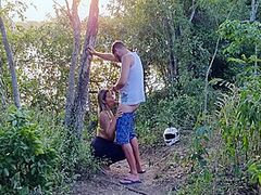 I Took My Sister-in-laws Preggo Daughter For A Walk In The Woods!