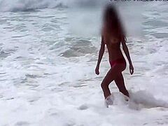 Sweet Legal Age Teenager At Beach 8 Min - Beauties Undressed