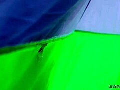 Demi Sautra And Fucking In A Tent With Gia Derza