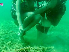 I fuck his *** Beneath the Water