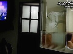 Hot With A Large A-Hole Is Recorded In The Jacuzzi Whilst This Babe Masturbates I End Up Fucking Her Part 1