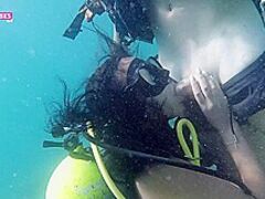 I fuck his *** Underneath the Water