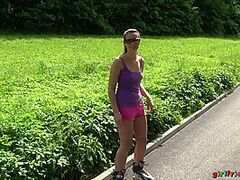 Gorgeous Lesbos Finger Every Other In The Washroom