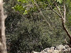 Supple Catsuit Cutie In Nature - Watch4Fetish