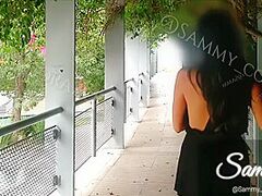 Sammy Corazon - Testing Elva By Svakom In Public