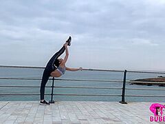 Contortion Stretching Outdoor - Watch4Fetish