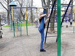 Exercises On The Playground - Watch4Fetish