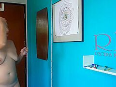 Indian Nudist Painting Indian Pattern - Mandala. Relax Music. Exposed Art Workshop. Scene two