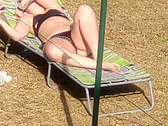 Legal Age Teenager Sister moving leg's