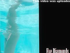 Poolside Nudist Eve Diamonds Sucks Dick