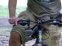 Undressed In Public Fahrrad