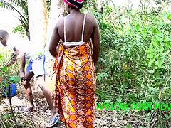 Adultery In The Village. The Adulterous Woman Of The Kouba Village In Northern Cameroon Cheats On Her Spouse By His Neighbour With Night Fuck At The River When This Babe Takes The Pretext Of Going To Do The Laundry 12 Min