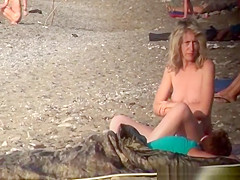 Sleepy topless playgirl