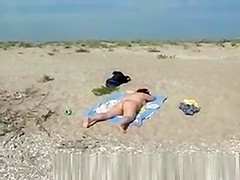 Voyeur on the beach