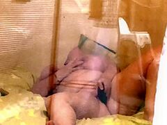 Fortunate Peeping Tom Delivery Boy Acquires An Eye Full After Peeping In Delivering Parcel