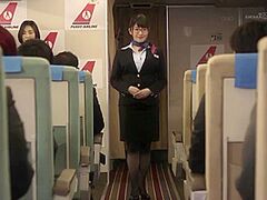 Hawt Japanese Hotties Airline Hostesses Raunchy Services To Business Males