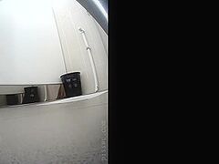 peeping blondes go to shitter.77