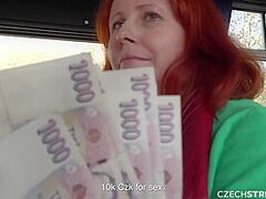 CzechStreets - Luxurious mother I'd like to fuck drilled in a public bus