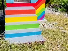 Public Beach Fucking On Caribbean Beach Blow Job And Public Fuck Fucking Wifey On Undressed Beach