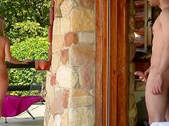 Candee Licious And Raul Costa In Unfathomable Oral-Service Blond Tempted A Lad For Anal Sex