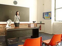 Faye in Strict Instructions - DownblouseJerk