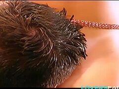 Diminutive golden-haired gazoo drilled hard and unfathomable