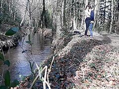 Enjoyment Walk In The Mountains