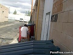 Quick BJ Out Back - PornPros