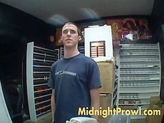 Crystal Ray licking males butt