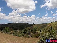 Irrumation In Public From His Hawt Oriental Girlfriend Somewhere In Thailand