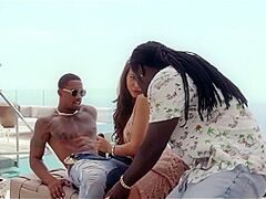 Receives All Her Holes Drilled By And - Jesus Reyes, Anya Krey And Freddy Gong