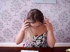 Beth in Erotic Reading вЂ“ The Hockey Game - DownblouseJerk