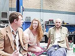 Go behind the scenes and on set for undressed in the outback - GANGBANG