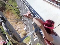 Honey Goth Btch Sells Her Cute Little Ally Into Sx Slvry